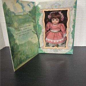 Porcelain Doll in Pink Dress